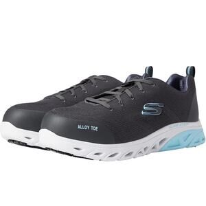 Skechers Work Glide Step SR Women's Oxford Shoes - Alloy Toe, Size 9.5